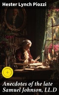 Cover: Anecdotes of the late Samuel Johnson, LL.D - Good Press
