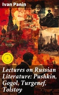 Cover: Lectures on Russian Literature: Pushkin, Gogol, Turgenef, Tolstoy - Good Press