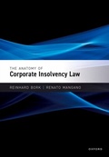 Cover: The Anatomy of Corporate Insolvency Law - OUP eBook