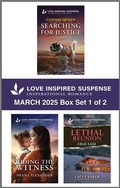 Cover: Love Inspired Suspense March 2025 - Box Set 1 of 2 - Love Inspired Suspense