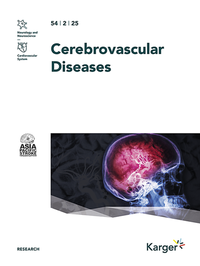 Abbildung von: Cerebrovascular Diseases - S. Karger