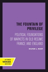 Enlarge image Cover: The Fountain of Privilege - University of California Press