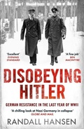 Cover: Disobeying Hitler - August Books