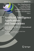 Cover: Artificial Intelligence Applications and Innovations. AIAI 2024 IFIP WG 12.5 International Workshops - Springer
