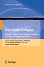Cover: New Media Pedagogy: Research Trends, Methodological Challenges, and Successful Implementations - Springer