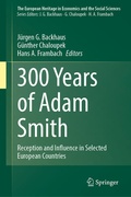 Cover: 300 Years of Adam Smith - Springer