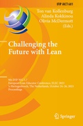 Cover: Challenging the Future with Lean - Springer