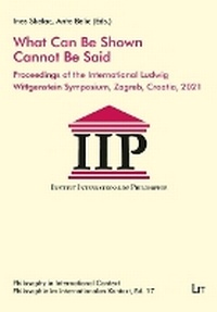Enlarge image Cover: What Can Be Shown Cannot Be Said - Lit Verlag
