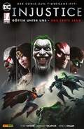 Cover: Injustice - G&ouml;tter unter uns: Das erste Jahr, Band 1 - DC COMICS bei Panini Comics