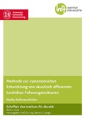 Cover: Methode zur systematischen Entwicklung von akustisch effizienten Leichtbau-Fahrzeugstrukturen - Shaker