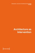 Cover: Dimensions. Journal of Architectural Knowledge - transcript