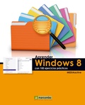 Cover: Aprender Windows 8 con 100 ejercicios pr&aacute;cticos - Marcombo