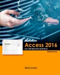 Cover: Aprender Access 2016 con 100 ejercicios pr&aacute;cticos - Marcombo
