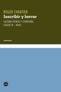 Cover: Inscribir y borrar - Katz Editores