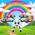 Cover: A Drone's Quest for Beauty. (Dreamy Adventures: Bedtime Stories Collection) - Dan Owl Greenwood