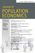 Bild: Journal of Population Economics - Springer