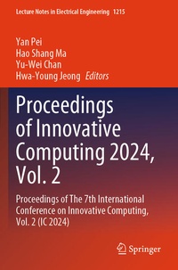 Enlarge image Cover: Proceedings of Innovative Computing 2024, Vol. 2 - Springer