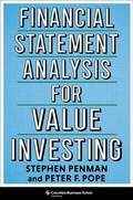 Cover: Financial Statement Analysis for Value Investing - Columbia University Press