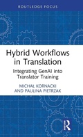 Cover: Hybrid Workflows in Translation - Routledge