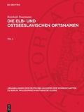 Cover: Die elb- und ostseeslavischen Ortsnamen. Teil 2 - De Gruyter