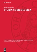Cover: Studia Codicologica - De Gruyter
