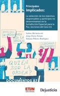 Cover: Principales implicados - Dejusticia