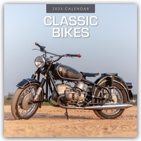 Abbildung von: Classic Bikes - Klassische Motorräder 2025 - 16-Monatskalender - Red Robin Publishing Ltd.
