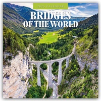Abbildung von: Bridges of the World - Brücken der Welt 2025 - 16-Monatskalender - Red Robin Publishing Ltd.
