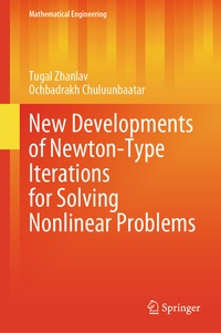 Enlarge image Cover: New Developments of Newton-Type Iterations for Solving Nonlinear Problems - Springer