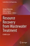 Cover: Resource Recovery from Wastewater Treatment - Springer
