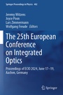 Cover: The 25th European Conference on Integrated Optics - Springer