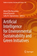 Cover: Artificial Intelligence for Environmental Sustainability and Green Initiatives - Springer