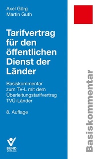 Abbildung von: Tarifvertrag für den öffentlichen Dienst der Länder - Bund-Verlag