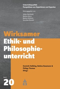 Abbildung von: Wirksamer Ethik- und Philosophieunterricht - Schneider bei wbv