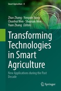Cover: Transforming Technologies in Smart Agriculture - Springer