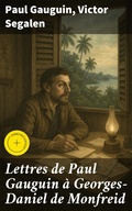 Cover: Lettres de Paul Gauguin &agrave; Georges-Daniel de Monfreid - Good Press