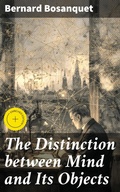Cover: The Distinction between Mind and Its Objects - Good Press