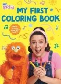 Enlarge image Cover: My First Coloring Book (Ms. Rachel) - Golden Books Publishing Company, Inc.