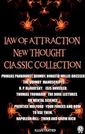 Cover: Law of attraction. New Thought. &iquest;lassic collection. Illustrated - Strelbytskyy Multimedia Publishing