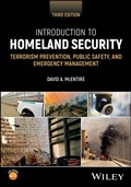 Cover: Introduction to Homeland Security - Wiley