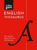Cover: Collins GEM English Thesaurus - Intangible Press
