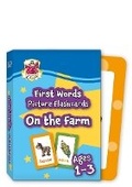 Cover: First Words Picture Flashcards for Ages 1-3: On the Farm - Coordination Group Publications Ltd (CGP)