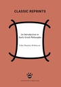 Cover: An Introduction to Early Greek Philosophy - Advanced Reasoning Forum