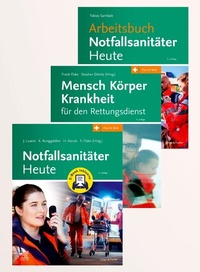 Abbildung von: Notfallsanitäter Lernpaket + Arbeitsbuch - Urban & Fischer