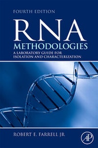 Enlarge image Cover: RNA Methodologies - Academic Press