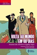 Cover: Volta ao mundo em oitenta dias - Editora do Brasil