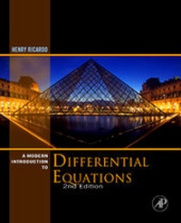 Enlarge image Cover: A Modern Introduction to Differential Equations - Academic Press