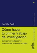 Cover: C&oacute;mo hacer tu primer trabajo de investigaci&oacute;n - Gedisa Editorial