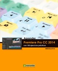 Cover: Aprender Premiere Pro CC 2014 con 100 ejercicios practicos - Marcombo