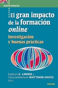 Cover: El gran impacto de la formaci&oacute;n online - Narcea Ediciones